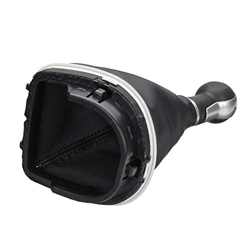 Viviance 5 6 Speed Gear Palanca De Cambios Stick Gaiter Boot para Seat Altea Leno II Y para Toledo III - 5 Velocidad De