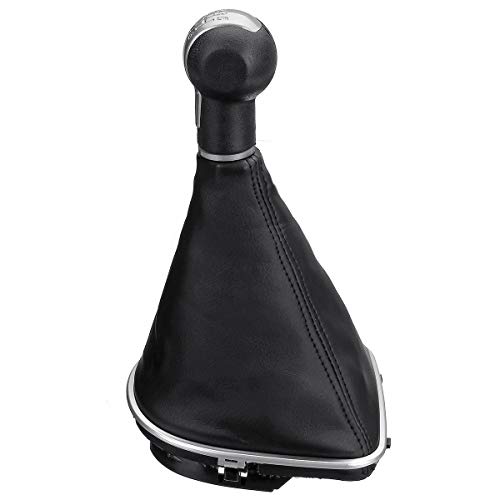 Viviance 5 6 Speed Gear Palanca De Cambios Stick Gaiter Boot para Seat Altea Leno II Y para Toledo III - 5 Velocidad De