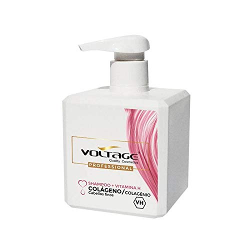 Voltage Shampoo Shampoo colágeno + vitamina H - 500 ml