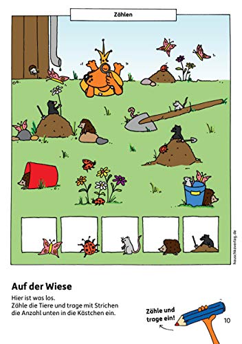 Vorschulblock - Konzentration und Wahrnehmung ab 5 Jahre