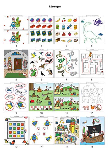 Vorschulblock - Konzentration und Wahrnehmung ab 5 Jahre