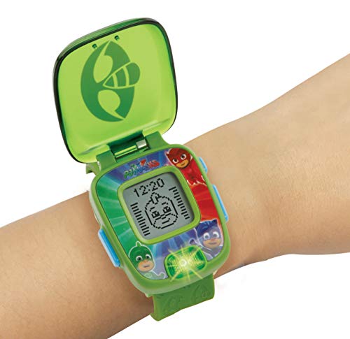 VTech PJ Masks Gekko, Reloj Digital Educativo, Color Verde (80-175887)