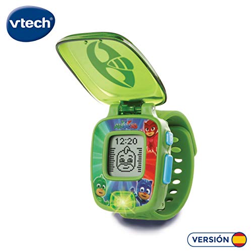 VTech PJ Masks Gekko, Reloj Digital Educativo, Color Verde (80-175887)