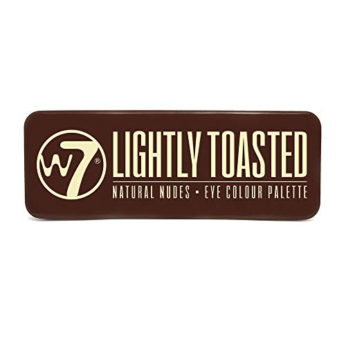 W7 Lightly Toasted Natural Nudes Eye Colour Palette (6 Pack)