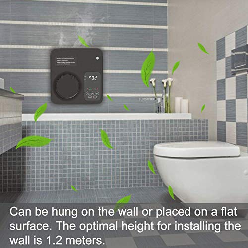 WANXIAN [Actualizado Purificador De Aire Inicio Generador De Ozono Ionizador De Aire Desodorizador De Eliminación De Olores No Es Necesario Reemplazar El Filtro.