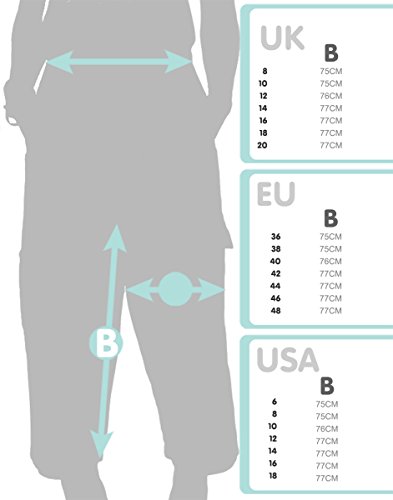 Wash Clothing Company Grace Peto de Premamá - Luz Azul Peto Vaquero de Embarazo Peto Mujer GRACEPW (EU 44)