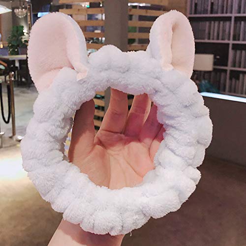 Wash Hairband Hairwear Makeup Wash Hair Hoop Tocado Licor Rojo