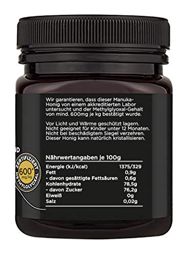 Watson & Son Miel de Manuka MGO 600, 250g