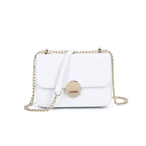 Wayamiaow Mensajero Salvaje Bolsas pequeñas Lentejuelas Cadena de la Manera Lock Pequeño Cuadrado pequeño Bolso cosmético del Bolso de Tarde del Desgaste de Las señoras Bolsa de Nueva Corea del Bolso