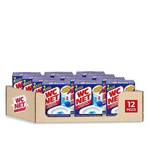 Wc Net - Caja azul – 2 unidades x 12 – 600 ml