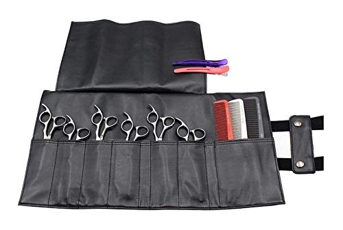 WCLY Multifunción de Tijera de Pelo Bolsas Peluquero Estilista de Tijera Titular Cajas de la Bolsa for los peluqueros peluquería Herramientas de Corte de Pelo Bolsa Bolso de la Correa 0918