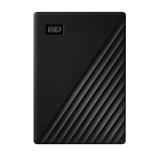 WD 1 TB My Passport disco duro portátil con protección con contraseña y software de copia de seguridad automática, Compatible con PC, Xbox y PS4, Color Negro
