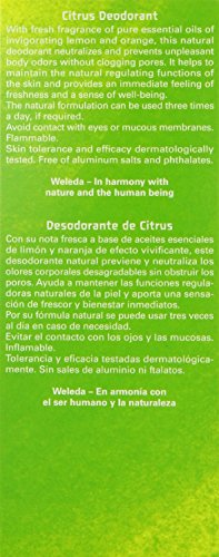 Weleda Citrus deodorant - 100ml - PACK OF 12