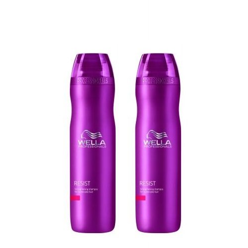 Wella 2 x Care Age Resist Champú refuerza para cabello sin enredos, 250 ml