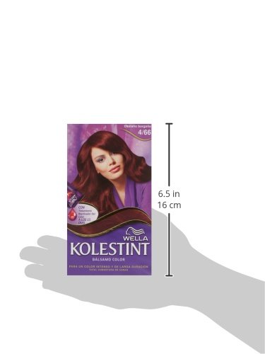 Wella Kolestint Tinte De Cabello Kit, Tono 466 Borgoña Intenso 210 g
