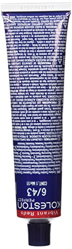 Wella Koleston Perfect 6/43 coloración del cabello 60 ml - Coloración del cabello (6/43, Vibrant Reds, Mujeres, 1 pieza(s), 60 ml)