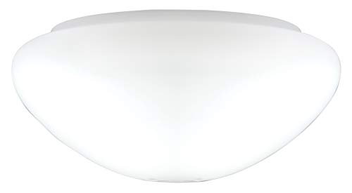 Westinghouse Lighting Tulipa Opal con Forma de Seta, Blanco, 19.1 cm