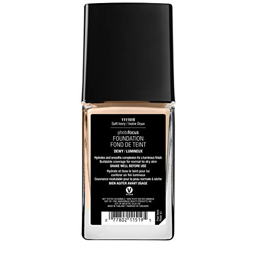 Wet N Wild Photo Focus Foundation Dewy (Soft Ivory) 130 g