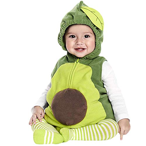 wetry 3PCS Conjunto de Ropa con Capucha para Bebé Encantador Acogedor Disfras a la Moda