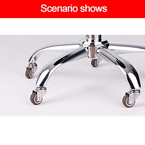 wheel Rueda Universal De 5 ×, Ruedas De Goma para Muebles, Rueda De Silla Giratoria Boss, Antideslizante Silencioso, 5 Kg De Carga 150KG