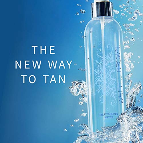 WHITE TO BROWN SELF TANNING WATER AGUA AUTOBRONCEADORA (MEDIUM) 250ML (Dulce)