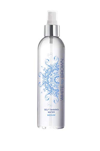 WHITE TO BROWN SELF TANNING WATER AGUA AUTOBRONCEADORA (MEDIUM) 250ML (Dulce)