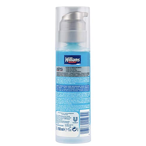 Williams Oxygen - Gel de afeitar para piel sensible, 150 ml