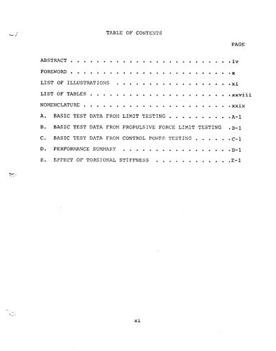 Wind tunnel investigation of rotor lift and propulsive force at high speed. Test data appendix (English Edition)