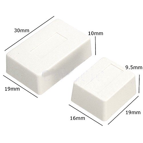 winwill 10 x Artista de Color de Agua vacío Bandeja Completa o Media sartenes para Pintura de Acuarela