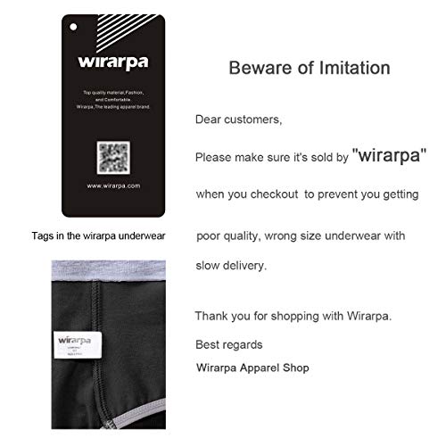 wirarpa Bragas Mujer Slip Cintura Alta Algodón Braguitas 4 Pack Tamaño L