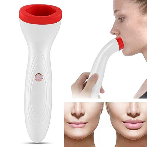 WOGQX Relleno De Labios Automático, Dispositivo para Rellenar Los Labios, Herramienta para Rellenar Los Labios, Potenciadores De Labios con 3 Potencia De Succión Adecuado para Mamá ＆ Novia