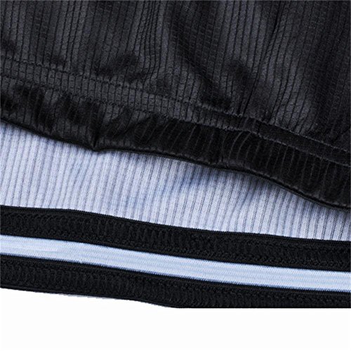 WOLFIRE WF Traje de Ciclismo para Hombre de Equipos. Culotte y Maillot. con 5D Gel Pad. para MTB, Spinning, Bicicleta de Carretera (Merida, M)