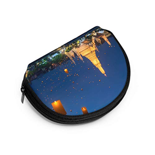 Womens Coin Pouch Beautiful Freedom Travel City Scenic Coin Purses & Pouches Change Pouch For Men with Zipper Mini Cosmetic Makeup Bags For Women Girls Party Gifts and Decorations