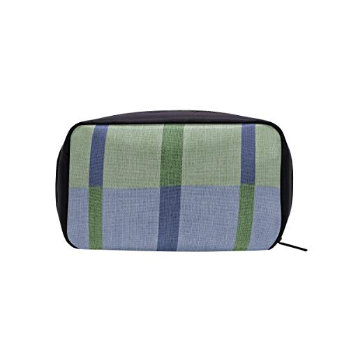 Wonder Woman Bolsas Tela Azul Verde Patrón Formas geométricas Estilo Bolsa de viaje Organizador de maquillaje Bolsa de mujer Bolsa de viaje para niños pequeños Bolsa de cosméticos Bolsas de cosmético