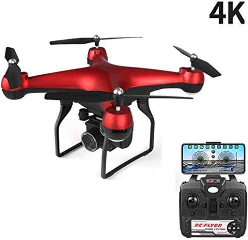 Woodtree Modalidad autónoma 4K HD de 2,4 GHz con un Solo botón/cámara automática de Retorno/órbita/Mantenimiento de altitud/Foto Gesto de Video for niños Principiantes, Color: B (Color : B)