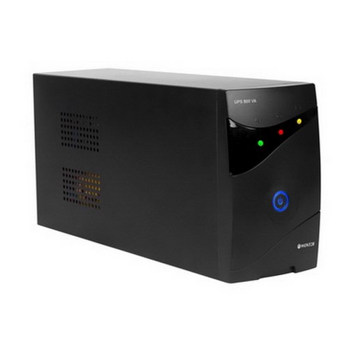 Woxter UPS 800 VA - Sistema de alimentación ininterrumpida SAI (800VA/480 watts, Autonomía aprox 8-15 minutos)