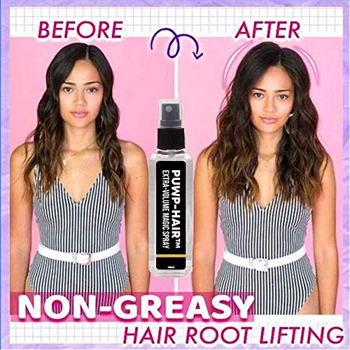 WQIY Spray mágico de Volumen Extra Efectivo, Laca para el Cabello de fijación Extra Fuerte con Resistencia a la Humedad Durante Todo el día (100ml)