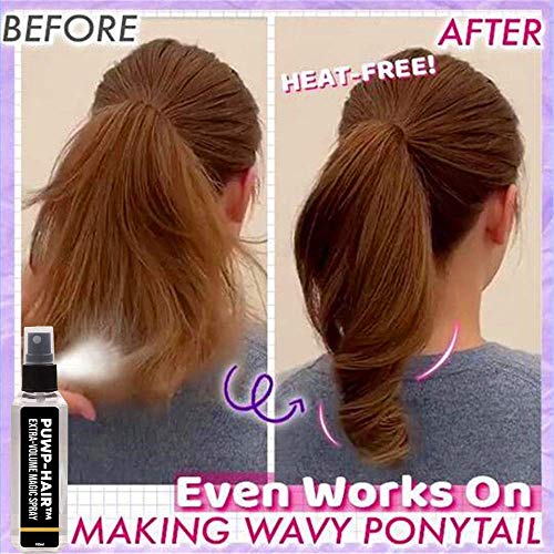 WQIY Spray mágico de Volumen Extra Efectivo, Laca para el Cabello de fijación Extra Fuerte con Resistencia a la Humedad Durante Todo el día (100ml)