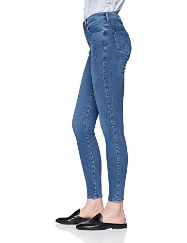 Wrangler HIGH RISE SKINNY Jeans, Azul (Blue Pepper 22v), 30W / 30L para Mujer