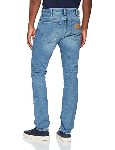 Wrangler Larston Jeans Vaqueros, Pepper, 34W / 32L para Hombre