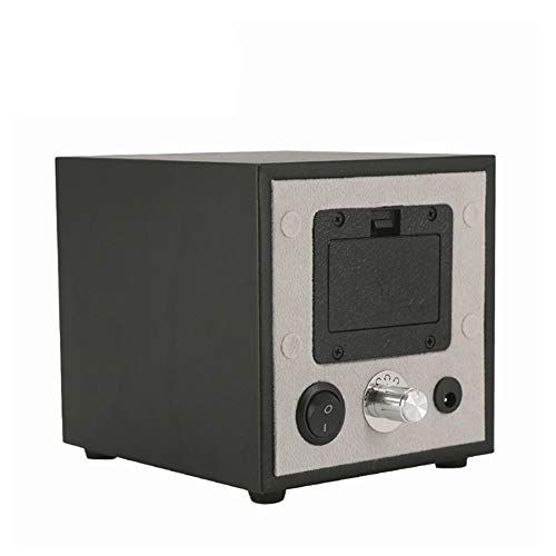 WSWWY Watch Winder Box, Estuche de Enrollador de Rotación Automática para Relojes, Caja de Almacenamiento para Relojes o Joyeria Organizadora y Exhibición (Negro)