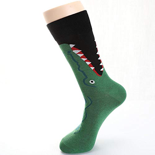 WYEKJ Marca De La Marea Con Los Calcetines De Los Hombres Calcetines De Los Hombres Cebra De Algodón Algodón Tubo Largo De Los Hombres Ins Personalidad Código De Cebra De La Marea