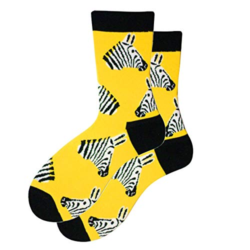 WYEKJ Tide Socks Calcetines De Hombre En El Tubo Medias De Tubo Alto Para Ayudar A La Moda Inglaterra 1 Hombre Ins Tide Primavera Y Otoño Código De Cebra 38-444,
