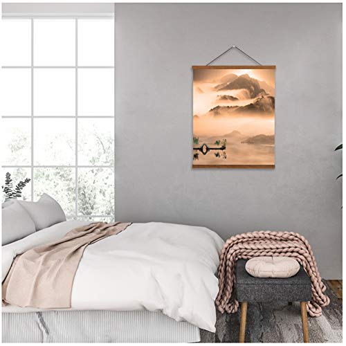 wzgsffs Paisaje Chino Lago del Oeste el Paisaje Pintura de Desplazamiento Cuadros de Pared   Dormitorio Colgante Arte de Pared decoración del Cartel