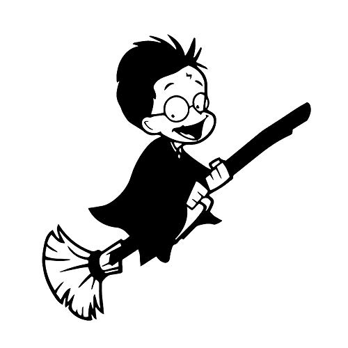 wZUN Personalizado Flying Boy Pegatinas de Pared Personalidad Creativa decoración de la Pared de la habitación de los niños Pegatinas de Pared del Dormitorio decoración del Dormitorio 63X67cm