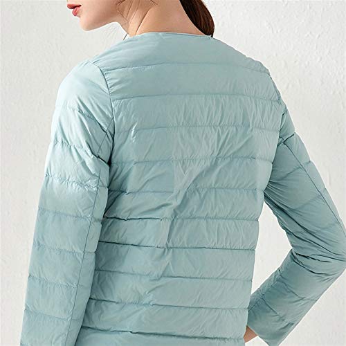 XCHJY Ultra Duck Down Light Mujeres Matt Tela Ligera Capa Caliente Mujer Rompevientos Mujeres Chaquetas Abrigos Plus (Color : Pink, Size : 4XL)