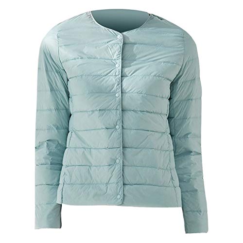 XCHJY Ultra Duck Down Light Mujeres Matt Tela Ligera Capa Caliente Mujer Rompevientos Mujeres Chaquetas Abrigos Plus (Color : Pink, Size : XXX-Lager)
