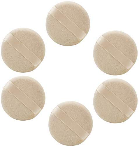 Xgeek Suave Cosméticos Faciales Esponja de Maquillaje Esponja Soplo de Polvo Lavable y Reutilización