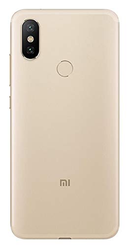 Xiaomi MI A2 - Smartphone DE 5.9" (Qualcomm Snapdragon 660 a 2.2 GHz, RAM de 4 GB, Memoria de 64 GB, cámara Dual de 12/20 MP, Android) Color Dorado [Versión española]