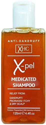 Xpel Hair Care - Champú terapéutico Xpel (3 envases de 300 ml) para tratamiento contra la caspa, la psoriasis y los picores en el cuero cabelludo